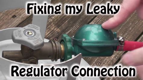 why is my propane regulator leaking from vent|Decoding and Fixing Propane